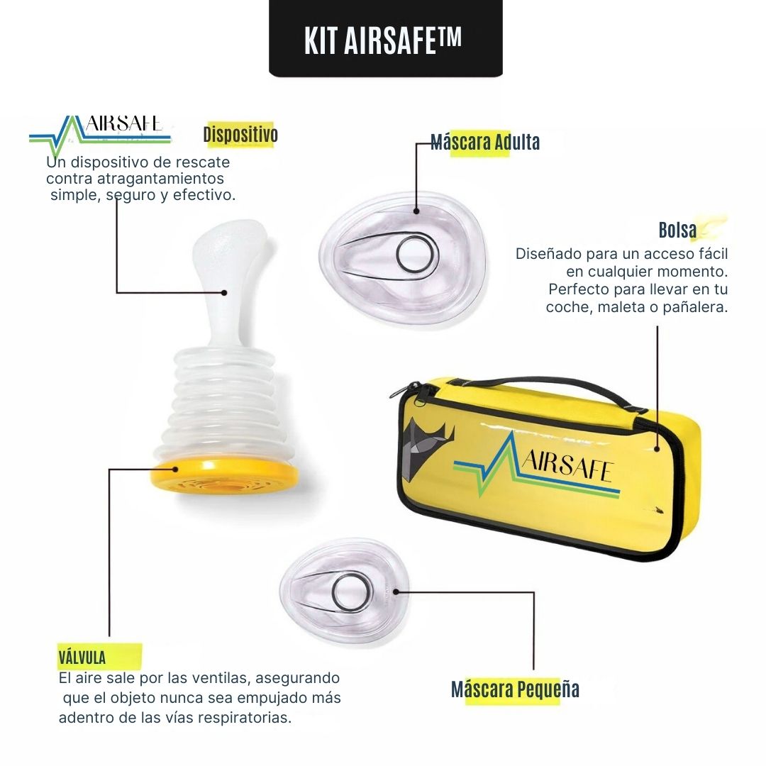 El dispositivo que 100,000 familias tienen en casa para cuando el Heimlich falla